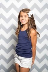 JD PHOTOGRAPHY  Gray   White Chevron 10309