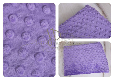 JD PHOTOGRAPHY  Podkladová látka - jemný plyš - fialková