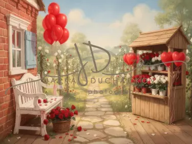 Zahrada s růžemi 15