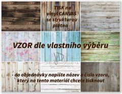 Vinylová fotopozadí a podlahy - CANVAS VINYL - se strukturou plátna