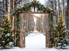 Fotopozadí - Brána v lese 16