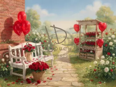 Zahrada s růžemi 16