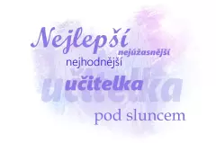 Hrneček s potiskem - Nejlepší učitelka - fialový