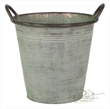 JD PHOTOGRAPHY  Plechový kyblík 27,5cm