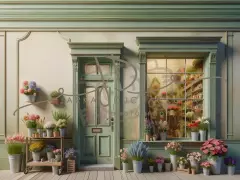 Fotopozadí - FLOWER SHOP 3