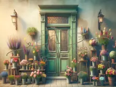 Fotopozadí - FLOWER SHOP 12