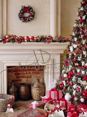 JD PHOTOGRAPHY  Vánoční fotopozadí - DESIGN 806