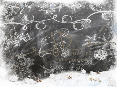 JD PHOTOGRAPHY  Vánoční fotopozadí - DESIGN 804