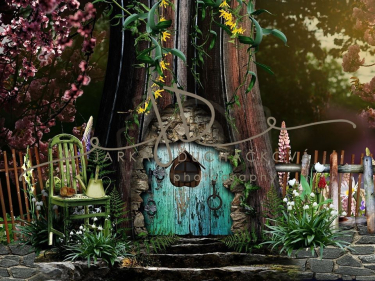 JD PHOTOGRAPHY  Fotopozadí - Chýše pohádková 2