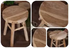 Stolička / židlička teaková