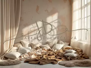 Fotopozadí - Pokoj s okny 2