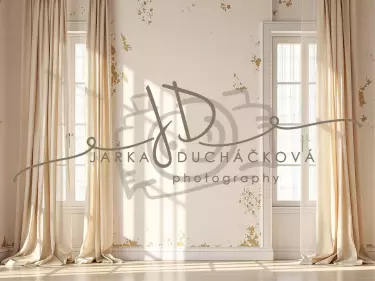 Fotopozadí - Stěna s okny 2