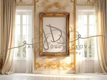 Fotopozadí - Stěna se zlatem 2