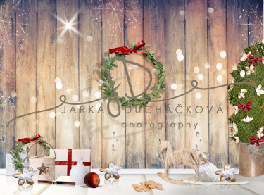 JD PHOTOGRAPHY  Vánoční fotopozadí - DESIGN 814