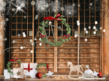 JD PHOTOGRAPHY  Vánoční fotopozadí - DESIGN 817