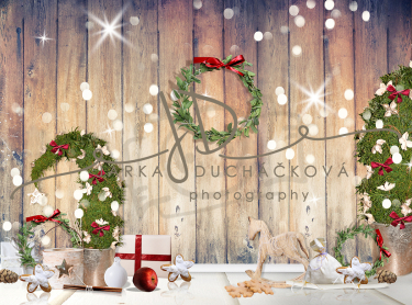 JD PHOTOGRAPHY  Vánoční fotopozadí - DESIGN 828