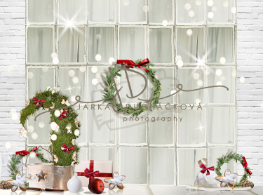 JD PHOTOGRAPHY  Vánoční fotopozadí - DESIGN 829