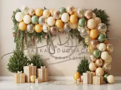 Fotopozadí - CHRISTMAS GARLAND 21