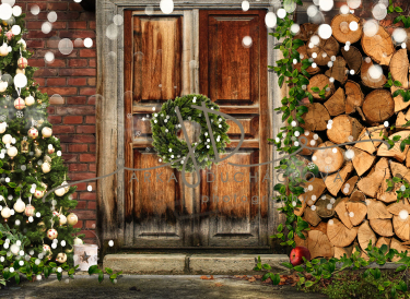 JD PHOTOGRAPHY  Vánoční fotopozadí - DESIGN 841