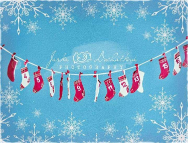 JD PHOTOGRAPHY  Fotopozadí - VÁNOČNÍ PONOŽKY 3