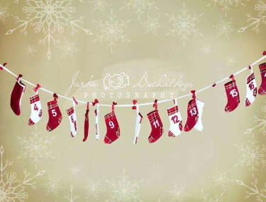 JD PHOTOGRAPHY  Fotopozadí - VÁNOČNÍ PONOŽKY 1