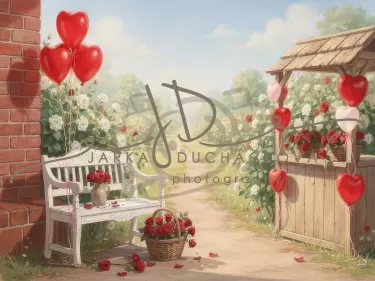 Zahrada s růžemi 22