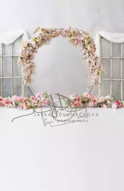 JD PHOTOGRAPHY  Fotopozadí SPOJENÉ - Květinový KRUH 2