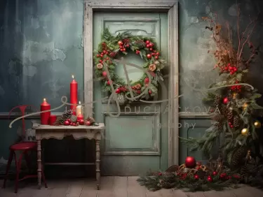 JD PHOTOGRAPHY  Fotopozadí - VINTAGE CHRISMAS 12