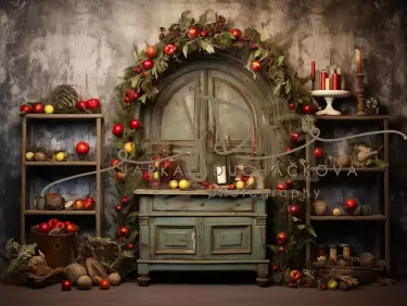 JD PHOTOGRAPHY  Fotopozadí - VINTAGE CHRISMAS 16