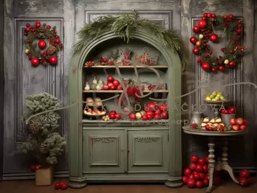 JD PHOTOGRAPHY  Fotopozadí - VINTAGE CHRISMAS 17