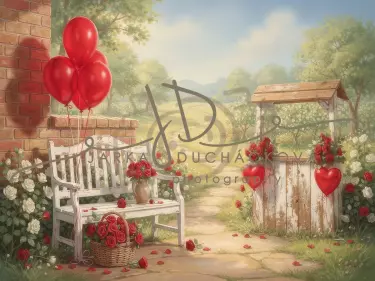 Zahrada s růžemi 24