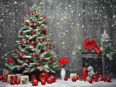 JD PHOTOGRAPHY  Fotopozadí - CHRISMAS WINTER 18