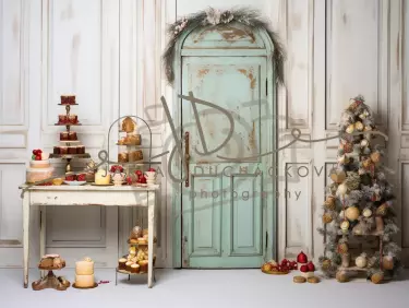 JD PHOTOGRAPHY  Fotopozadí - VINTAGE CHRISMAS 53