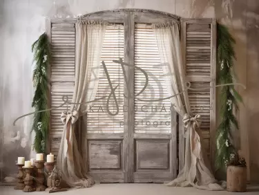 JD PHOTOGRAPHY  Fotopozadí - VINTAGE CHRISMAS 56