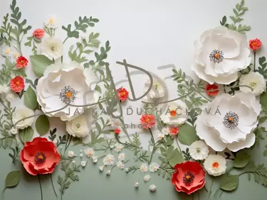 JD PHOTOGRAPHY  Fotopozadí - FLOWER 18