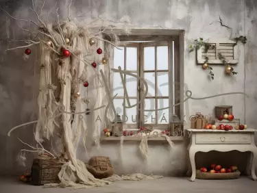 JD PHOTOGRAPHY  Fotopozadí - VINTAGE CHRISMAS 72