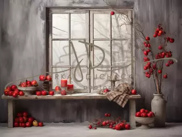 JD PHOTOGRAPHY  Fotopozadí - CHRISMAS VINTAGE 86