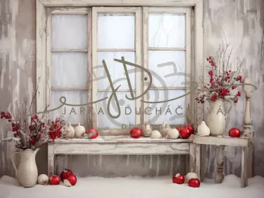 JD PHOTOGRAPHY  Fotopozadí - CHRISMAS VINTAGE 95
