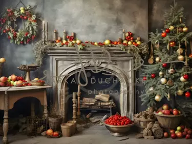 JD PHOTOGRAPHY  Fotopozadí - CHRISMAS VINTAGE 99