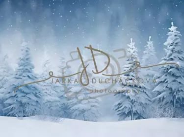 JD PHOTOGRAPHY  Fotopozadí - SNOW TREE 7