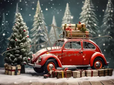 JD PHOTOGRAPHY  Fotopozadí - CHRISTMASSY PAINTED 7