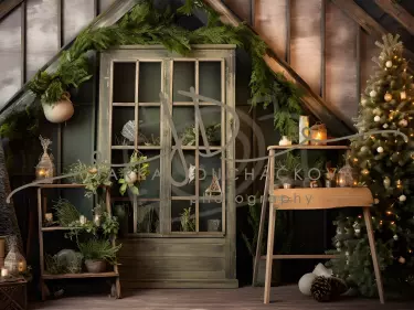 JD PHOTOGRAPHY  Fotopozadí - CHRISMAS VINTAGE 111