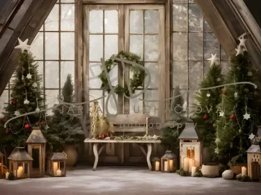 JD PHOTOGRAPHY  Fotopozadí - CHRISMAS VINTAGE 112