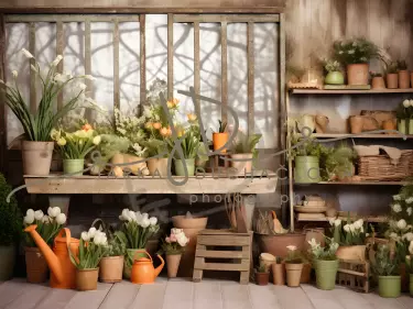 JD PHOTOGRAPHY  Fotopozadí - SPRING FLORAL 5