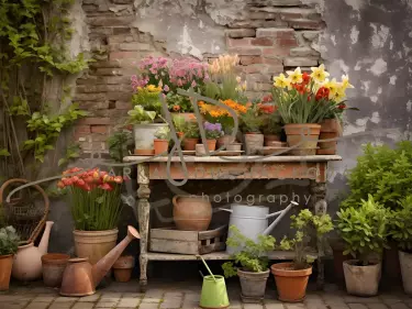 JD PHOTOGRAPHY  Fotopozadí - SPRING FLORAL 32