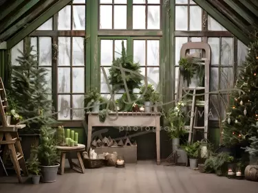 JD PHOTOGRAPHY  Fotopozadí - CHRISMAS VINTAGE 125