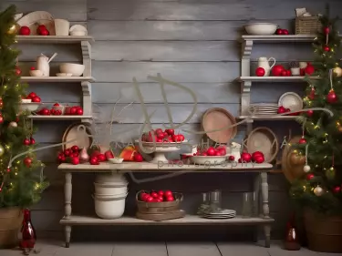 JD PHOTOGRAPHY  Fotopozadí - CHRISMAS VINTAGE 137