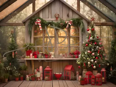 JD PHOTOGRAPHY  Fotopozadí - CHRISMAS VINTAGE 145