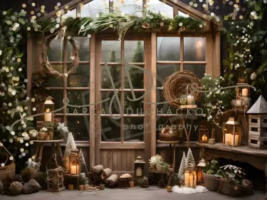 JD PHOTOGRAPHY  Fotopozadí - CHRISMAS VINTAGE 163