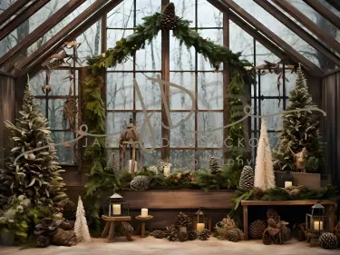 JD PHOTOGRAPHY  Fotopozadí - CHRISMAS VINTAGE 172